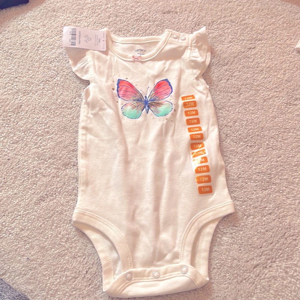 12m Butterfly Onesie